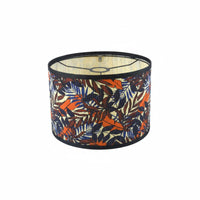 Bamboo Lamp Shade Softens Light Tropical Print Lamp Shade Fade Resistant