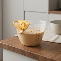 Graduated Mixing Bowl Easy to Clean Pouring Bowl Reusable