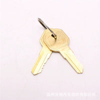 Copper Color Copper Key Trailer Hitch Lock 4-in-1 Zinc Alloy Trailer Pin Lock with Keys