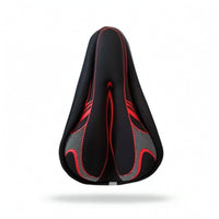 Silicone Cycle Seat Cover Cushioned Cycle Saddle Cover Elastic Secure for Children's Bicycles