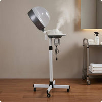 Vertical Hair Steamer Machine Wheeled Vertical Hair Steamer Timer Switch for Salon