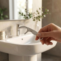 Stains steel dental floss可重复使用小巧实用护理不锈钢牙线签