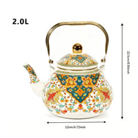 Enamel Tea Kettle Easy to Clean Stovetop Enamel Kettle