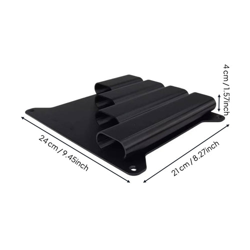 Zip Tie Storage Rack Sturdy Plastic Wall Mounted Zip Tie Rack Pre Drilled Holes