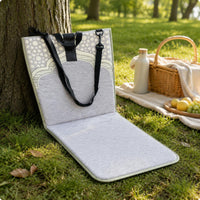 Portable Backrest Pad Multifunction Outdoor Folding Cushion Wear-Resistant