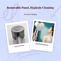 High-pressure stainless steel shower head