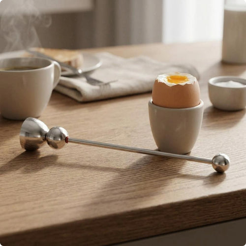 3 Pieces Stainless Steel Egg Opener Long-Lasting Egg Opener Shell Opener