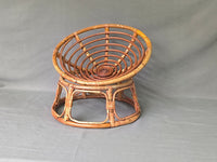 Handwoven Rattan Radar Chair for Newborn Photography Props