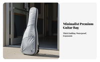 Electric Guitar Gig Bag 30mm Thick Padding Padded Guitar Backpack Soft Lining Neck Support Strap for Rehearsal, Gigs