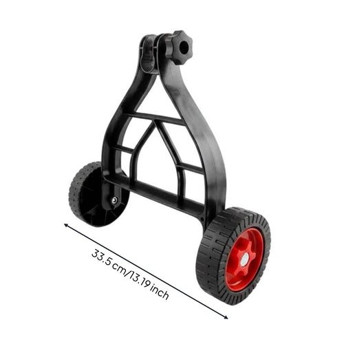 26/28 Mm Mower Support Wheel Easy to Install Yard Trimmer Support Wheel Lightweight Outdoor Tool Part
