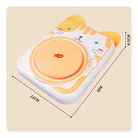 Handmade Electric Clay Wheel Creative Play Kids Pottery Machine Easy Craft for Students, Home, Classroom