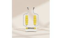 Massage Roller with Spring Handheld C-Shaped Massage  Roller Textured Muscle for Runners