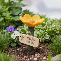 Flower Bee Waterer Resin Material Flower Water Feeder Garden Decoration