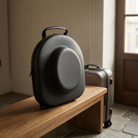 Hard Shell Hat Travel Case Safeguarding Brimmed Hat Case Portable Lightweight for Travelers, Commuters, Flights