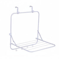 Over-the-Door Organizer Parallel Rods Door Hanging Storage Shelf Space-Saving