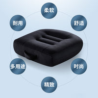 Driving Seat Cushion Riser for License Test Practice, Inclined Cushion, Cotton Linen