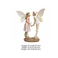 Kissing Couple Figurine Wedding Gift Resin Figurine Delicate Appendages