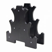 Tree Dumbbell Rack Multi-Compartment Dumbbell Storage Rack Organizer Holder Stand Compact