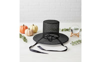 Mesh Top Hat Breathable Mesh Hat with Chin Tie Airy for Cosplayers, Performers