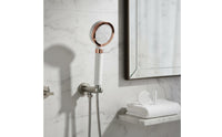 High Pressure Shower Nozzle Watertight High Pressure Rain Shower Nozzle Removal Washroom Fixture for People with Sensitive Skin
