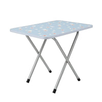 Space-Saving Folding Table Compact Foldable Table Portable Foldable Desk Stable for Students, Small Areas, Dorm Room, Outdoor