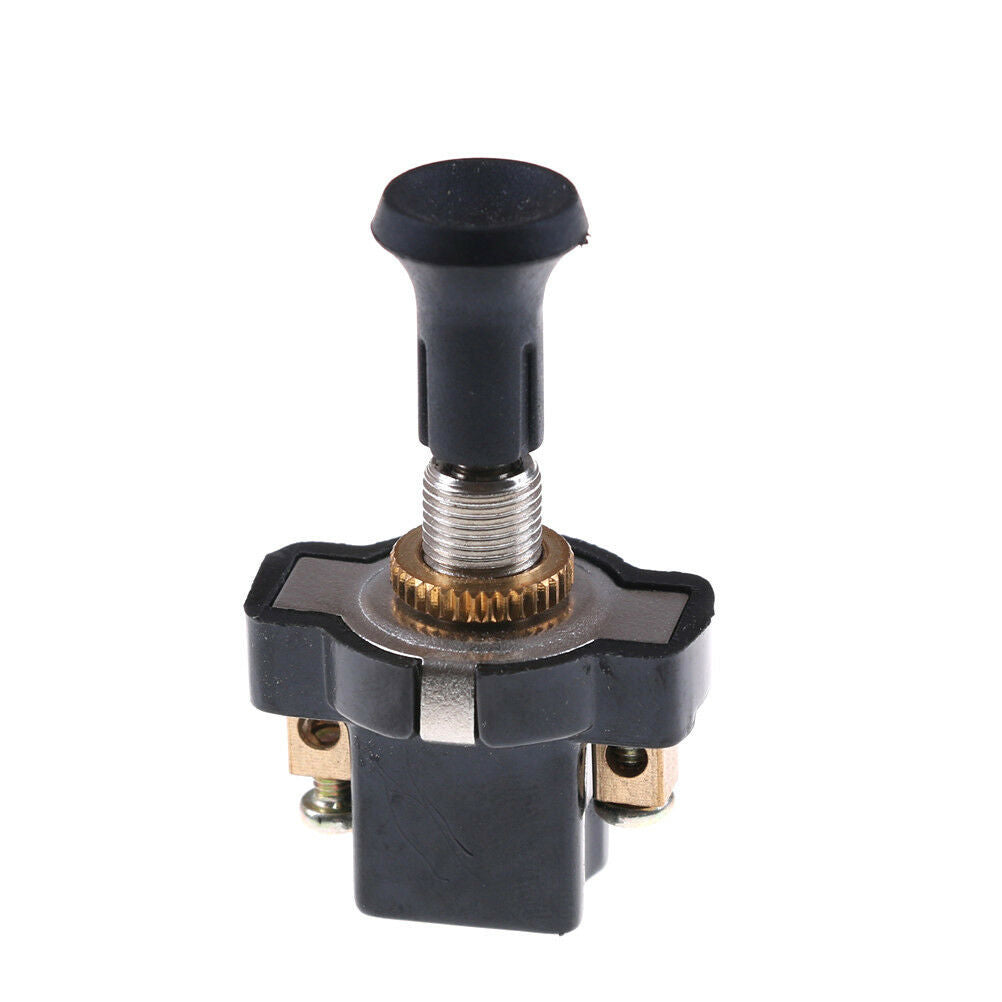 12V24V通用四海一档大灯开关货车改装手拉一档开关123发动电机