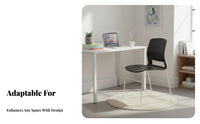Stackable Sled Base Chair Long-Lasting Guest Seat Ergonomic Design