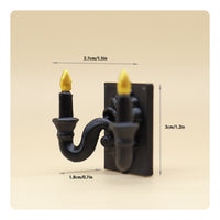 Dollhouse Mini Wall Lamp Ornamental Dollhouse Wall Sconce Vintage Design