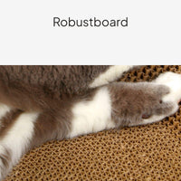 Round Cat Scratcher Toy Corrugated Cat Bed Catnip