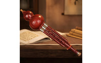 Beginner-Friendly Hulusi with Case Traditional Chinese Hulusi Cultural Chinese Gourd Flute Portable for Classroom