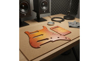 Electric Guitar Pickguard Multi-Part Set Wood Guitar Pickguard Guard Film Musical Accessory