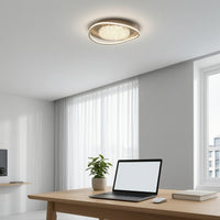 Full-Spectrum Flush Mount Ceiling Light Bright LED Ceiling Light Flicker-Flickerless Fixture Easy Installation for Study Room
