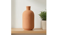 3 Pieces Self-Watering Bottle Unglazed Vacation Plant Waterer Eco-Friendly