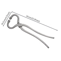 Bull Nose Clamp Stainless Steel Bull Holder Long-Lasting for Farmers