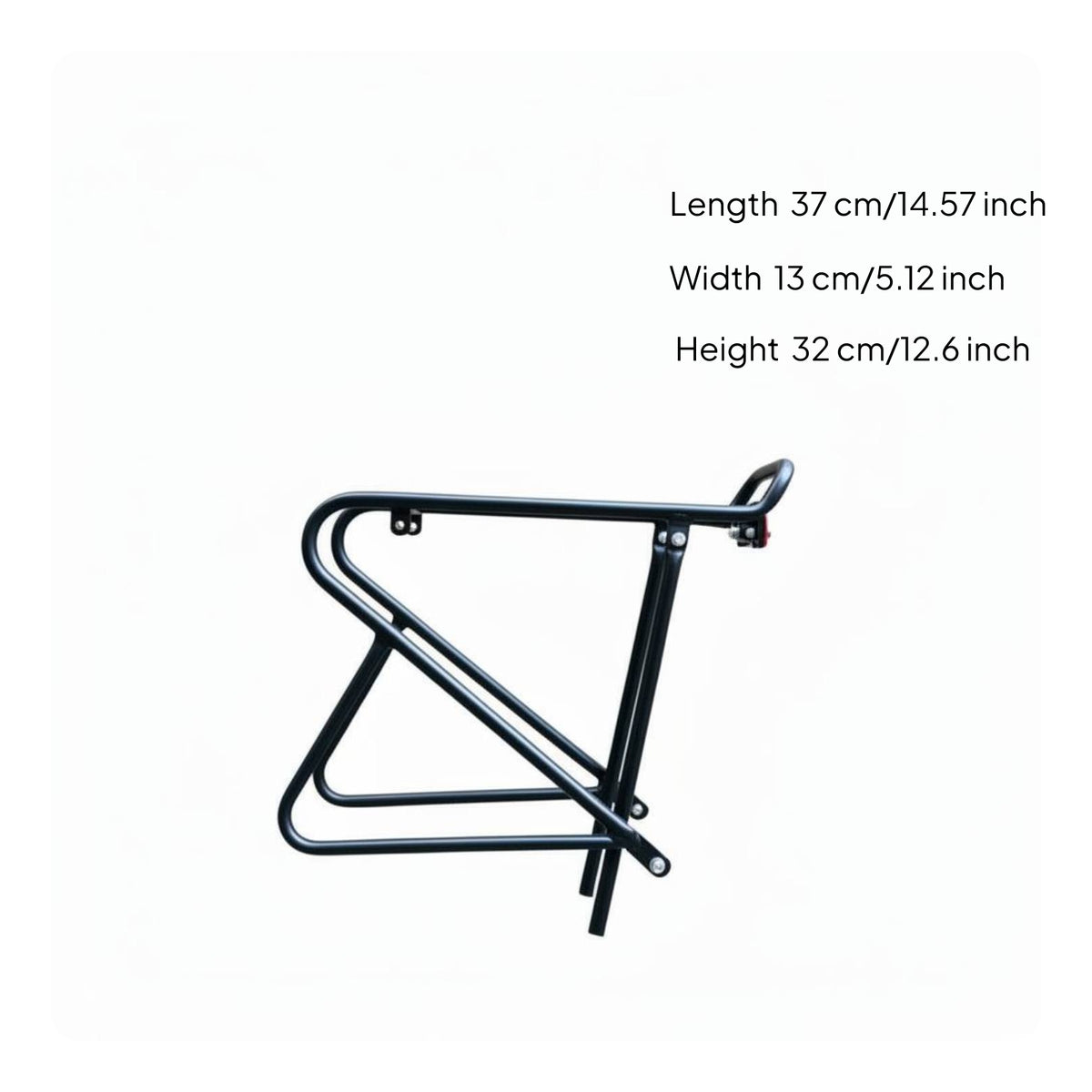 Front Platform Rack Universal Fit Front Cargo Rack Heavy Duty for Gravel Riding