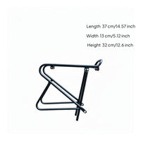Front Platform Rack Universal Fit Front Cargo Rack Heavy Duty for Gravel Riding