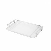 Desktop Tray Open Design Serving Tray Easy to Clean Desk Storage