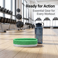 Terry Cloth Sweatband Set for Adults, Absorbent and 3 Pieces, Gym Headband for Running Tennis, Athletic Moisture Wicking