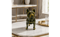 French Canine Figure Figurine Decorative Home Decor Lifelike Detail
