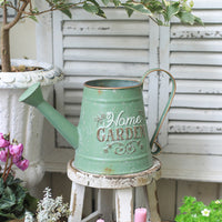 Iron Watering Can with Long Spout for Garden Use, 1.5L