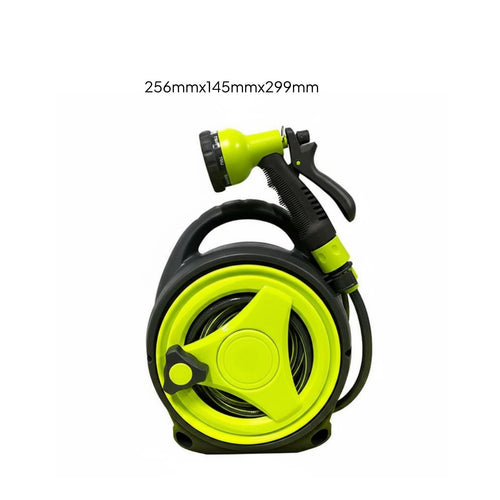 Hose Reel Carrier Large Capacity Garden Hose Carrier Quick Rewind for Patio