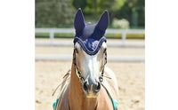 Ear Bonnet with Ruffled Edge Piped Horse Ear Bonnet Suitable fit Tack for Equestrian Training