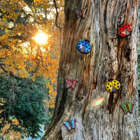 Iron Art Butterfly, Dragonfly, and Ladybug Wall Decor Set of 12