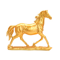 Horse Figurine Glossy Horse Statue Elegant for Office, Bookshelf, Art Collectors