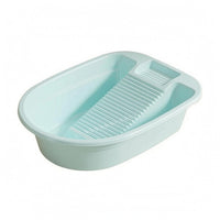 Washboard Basin Open-Top Hand Washing Basin Rounded Rectangular