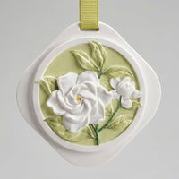Scented Plaster Ornament for Car Hangable, 3D Embossed Osmanthus Fragrance Hanging Pendant, Home Decor Scented Plaster for Wardrobe