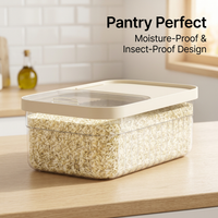 Airtight Food Storage Containers with Lids, Kitchen Storage for Flour, Sugar, Dry Food, Cereal Stora - Image 3