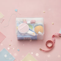8 Pieces Pumpkin Pin Cushion Tool Kit Portable Sewing and Embroidery Tool Set