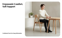 Upholstered Side Chair Modern Design Seating Furniture Minimalist Aesthetic Curved Backrest for Interior Designers