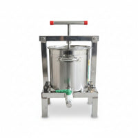 Honey Pressing Machine Vertical Screw Press Side Carrying Handles